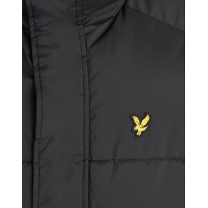 LYLE & SCOTT Steppweste mit Kragen jet black