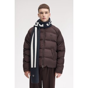 FRED PERRY Bold Branding Scarf – Navy