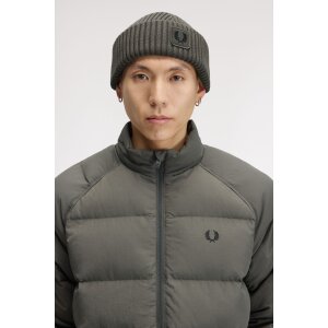 FRED PERRY Gerippte Baumwollmütze field green