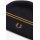 FRED PERRY Mütze aus Merinowolle black/ dark caramel