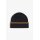 FRED PERRY Mütze aus Merinowolle black/ dark caramel