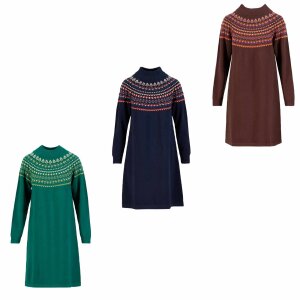 BLUTSGESCHWISTER Strickkleid Scandi Woods