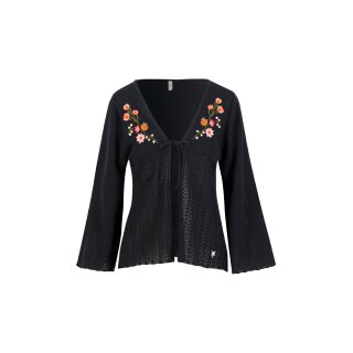 boho spirit black knit
