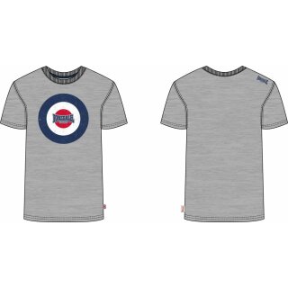 marl grey/ navy/ white