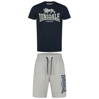 dark navy/ marl grey