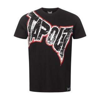 black/ ecru/ red