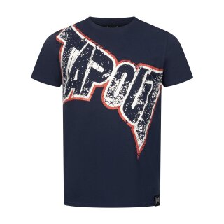 navy/ ecru/ red