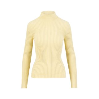 coffee creme knit rib