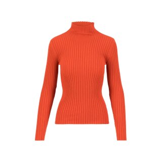 winter earth red rib