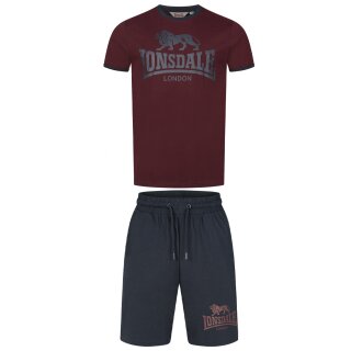 oxblood/ dark navy