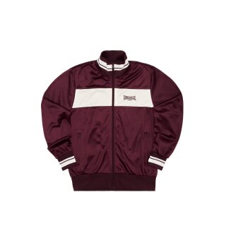 oxblood/ ecru