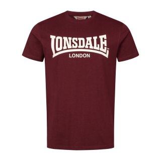 oxblood/ ecru