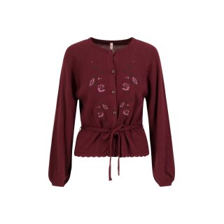burgundy dream knit